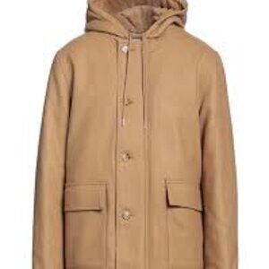 NWT: Sandro H22 Wool/Cashmere Blend Deck Jacket Size XXL